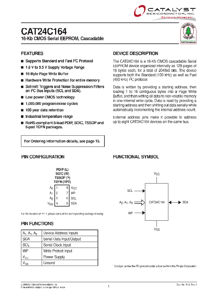 CAT24C164LI-GT3_752383.PDF Datasheet