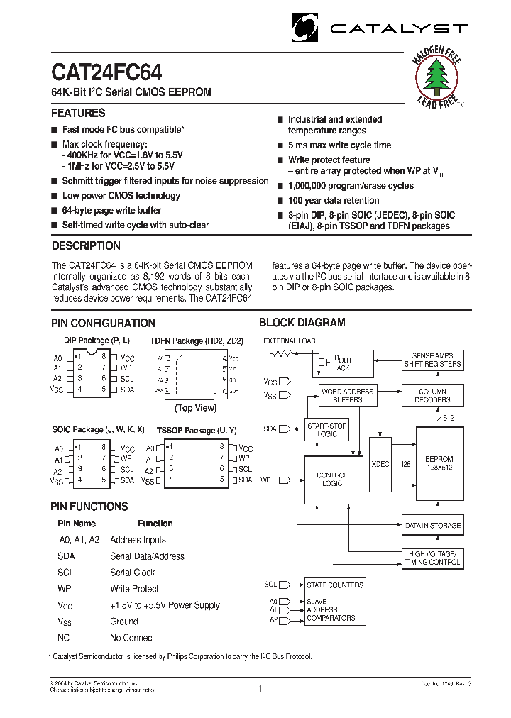 CAT24FC64JITE13REV-D_752437.PDF Datasheet