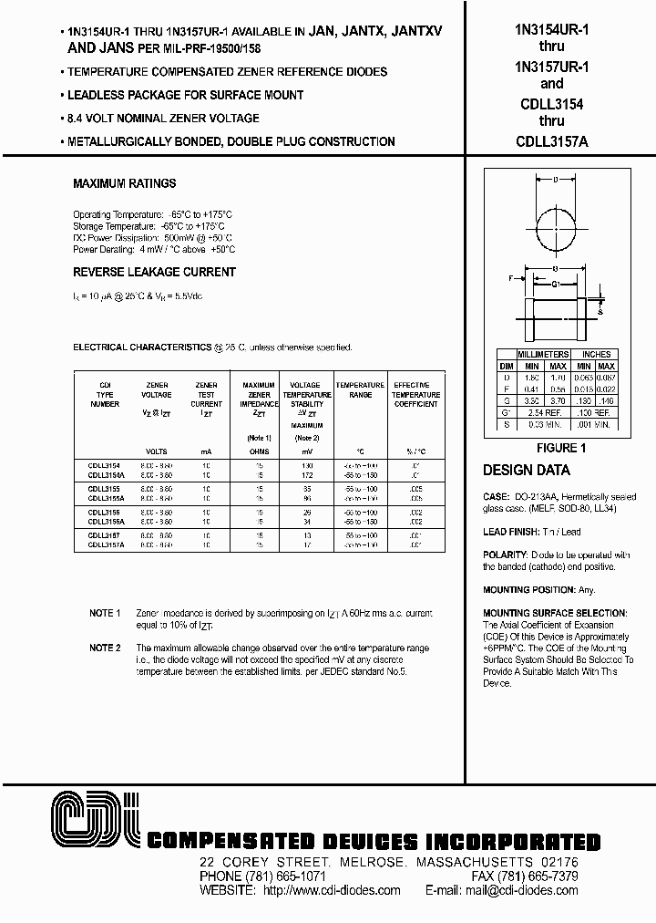 CDLL3155_732958.PDF Datasheet