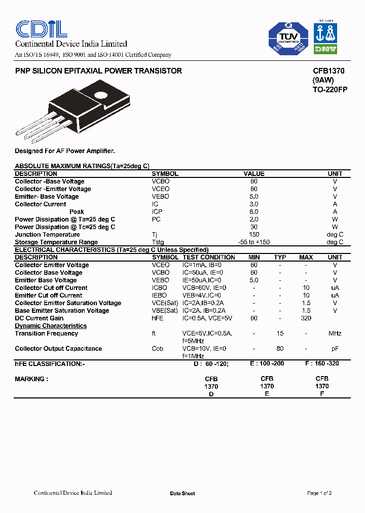 CFB1370_634739.PDF Datasheet
