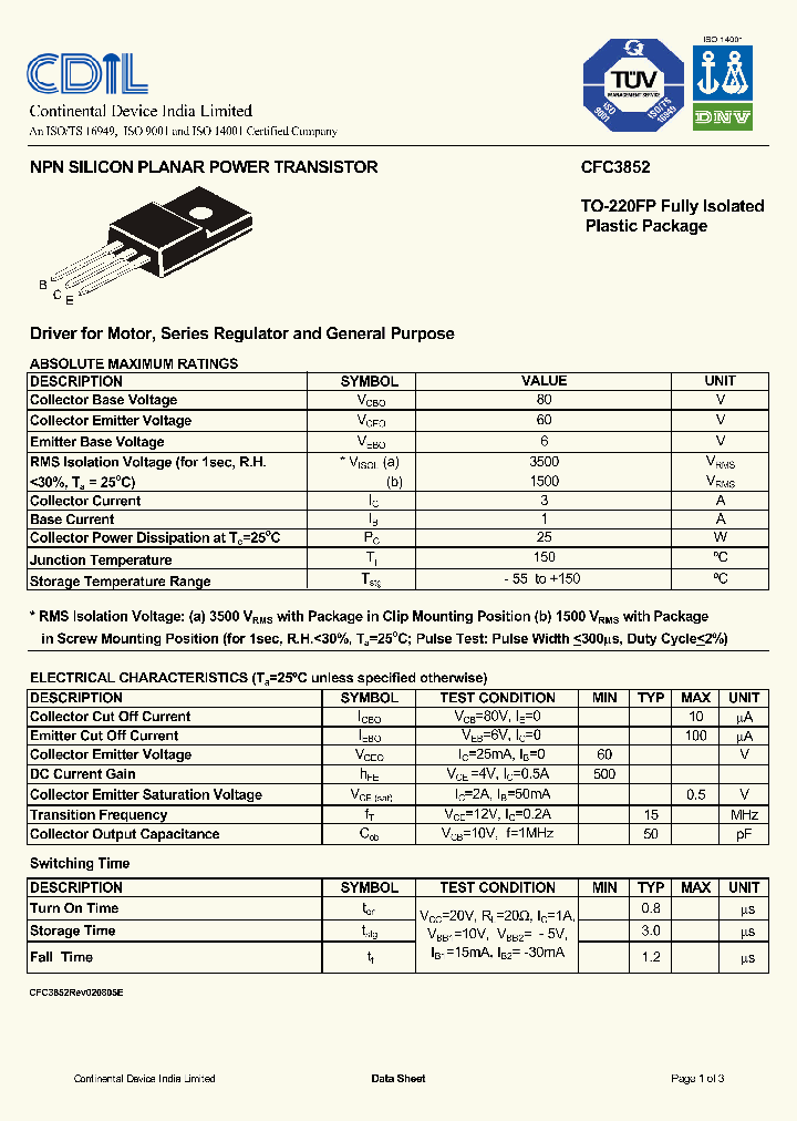 CFC3852_634721.PDF Datasheet
