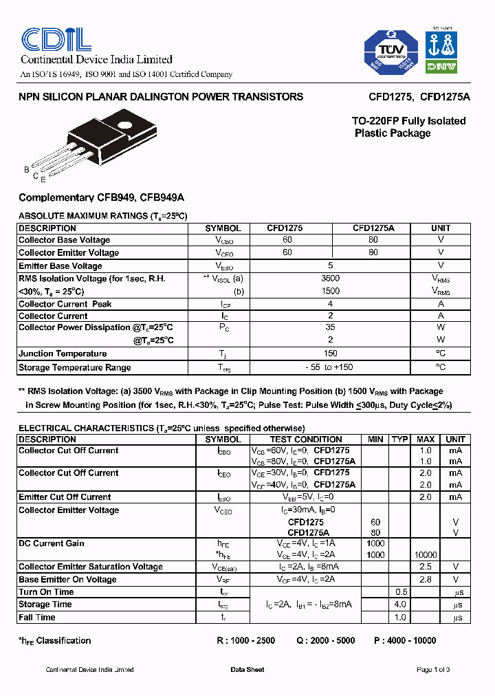 CFD1275_634675.PDF Datasheet
