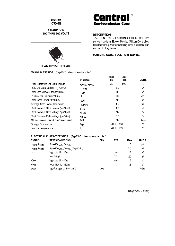 CSD-8M_635731.PDF Datasheet