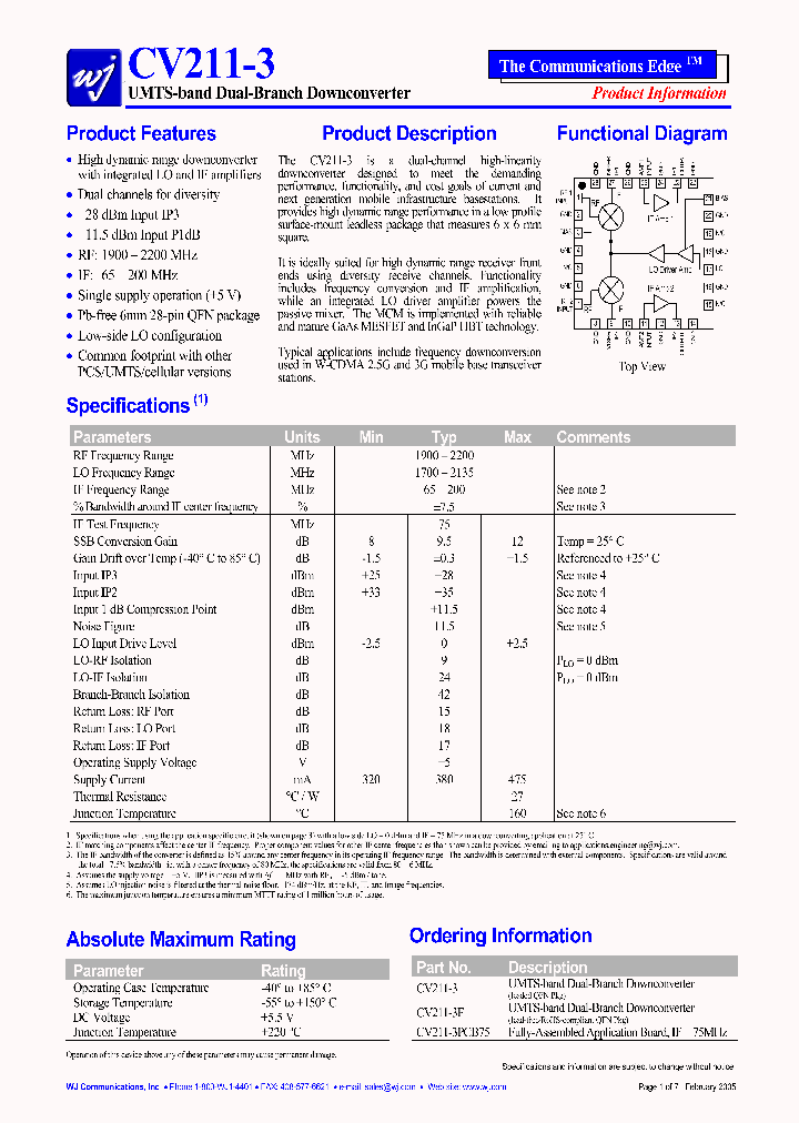 CV211-3PCB75_608162.PDF Datasheet