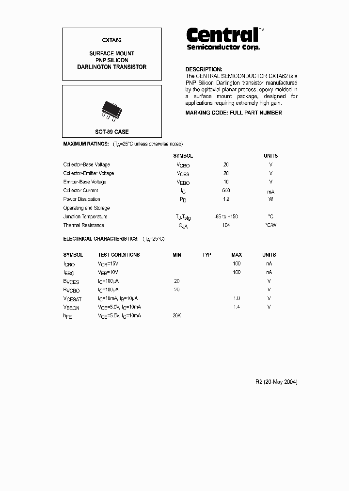 CXTA62_635515.PDF Datasheet