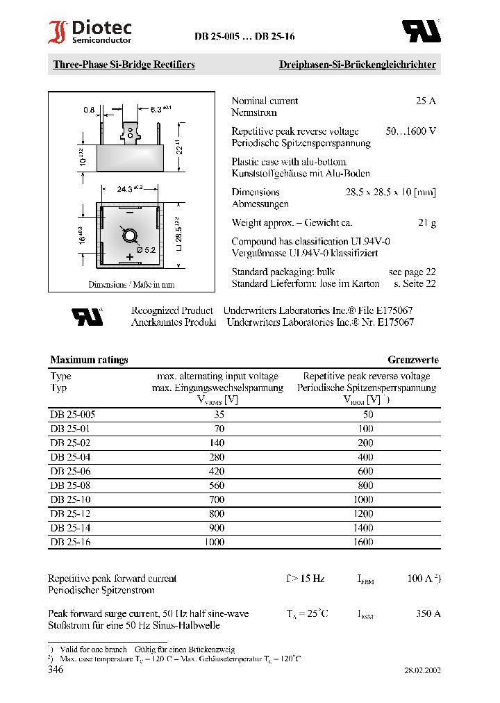 DB25-06_296373.PDF Datasheet
