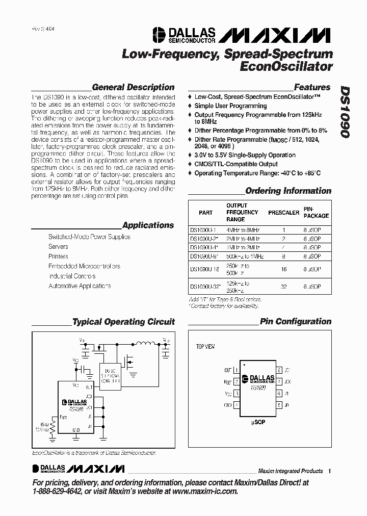 DS1090_656754.PDF Datasheet