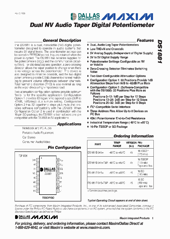 DS1881_627611.PDF Datasheet