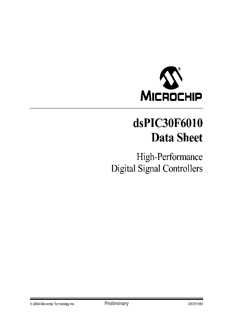 DSPIC30F6010AT-20EW_574994.PDF Datasheet