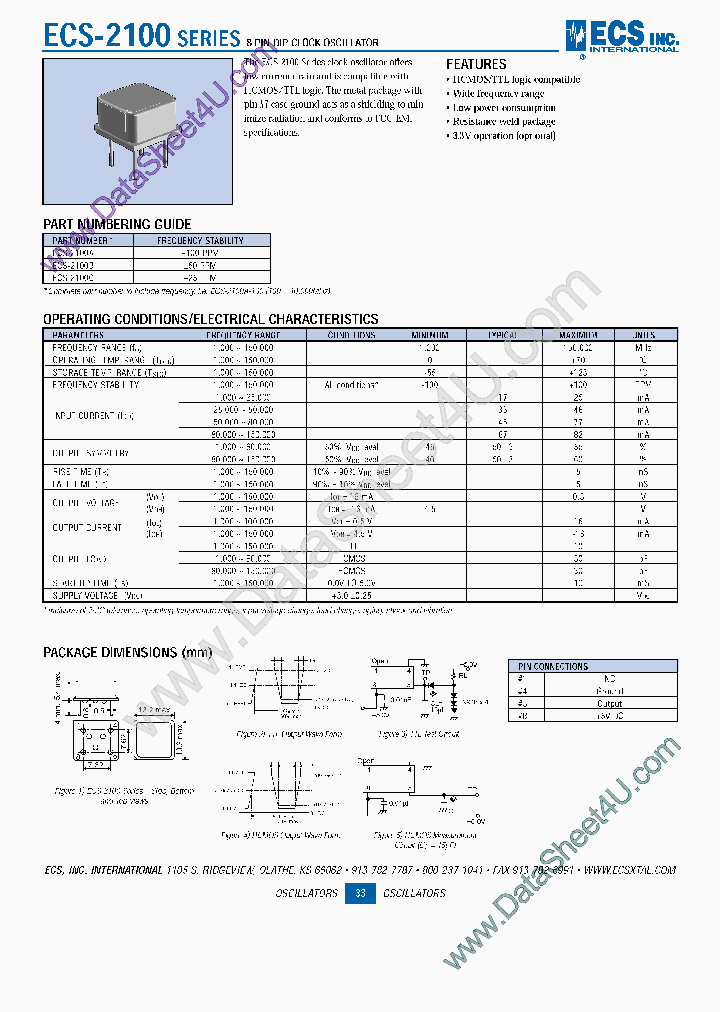 ECS-2100_697653.PDF Datasheet