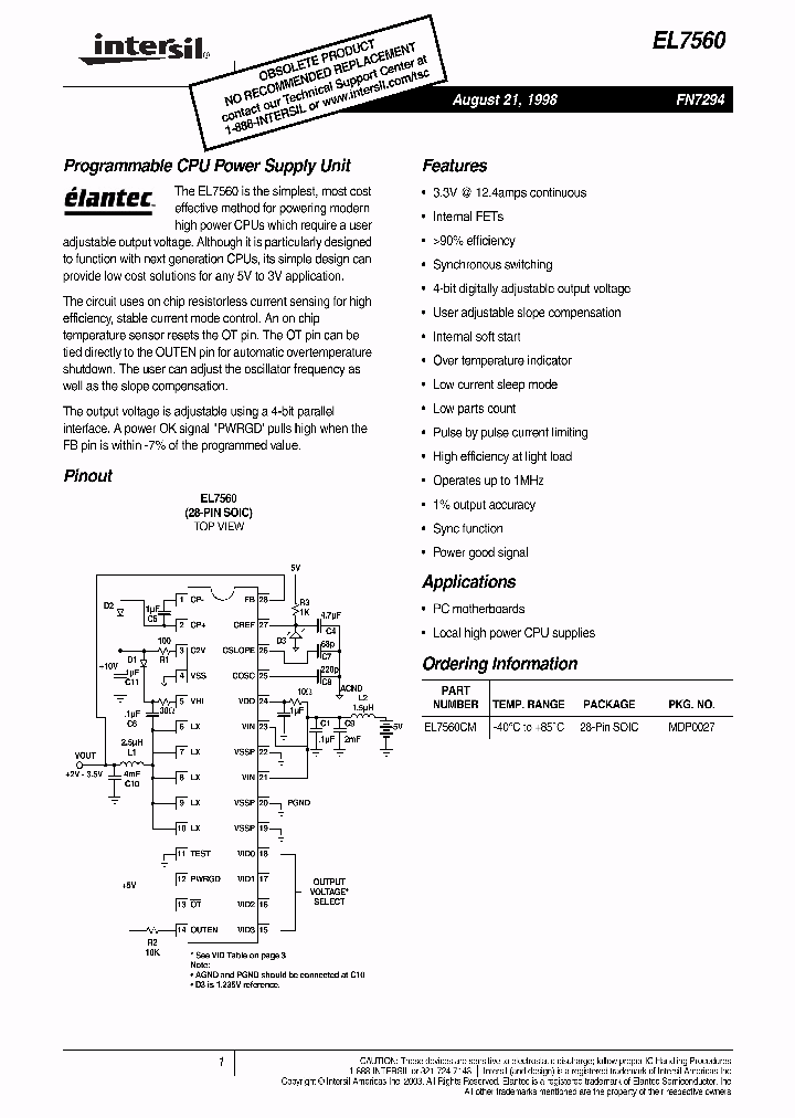 EL7560CM_606545.PDF Datasheet