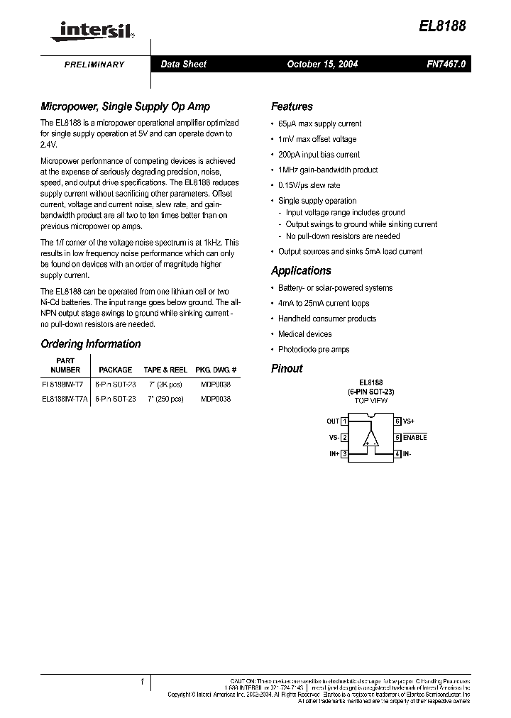 EL8188_593165.PDF Datasheet