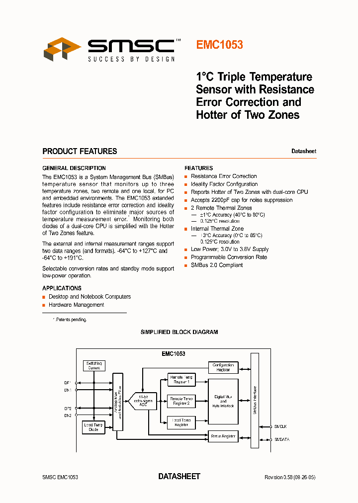 EMC1053_738374.PDF Datasheet