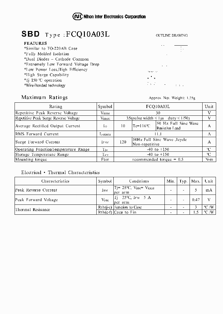 FCQ10A03L_600767.PDF Datasheet