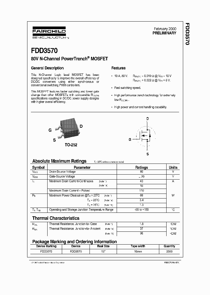 FDD3570_709066.PDF Datasheet