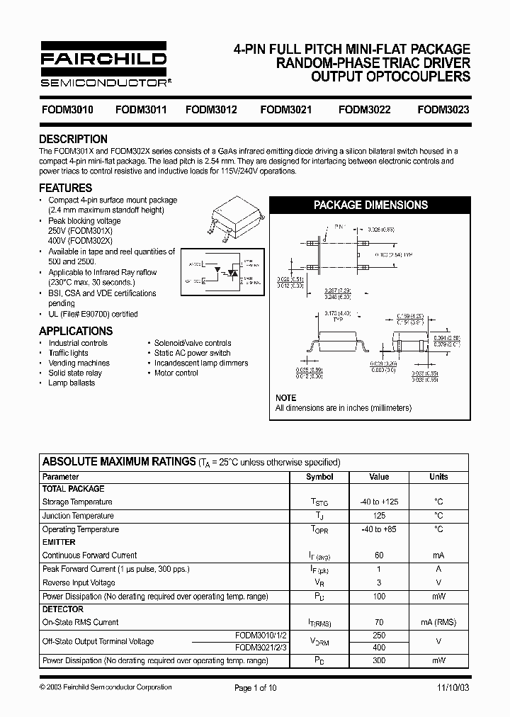 FODM3012_706806.PDF Datasheet