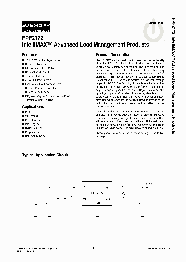 FPF2172_636659.PDF Datasheet