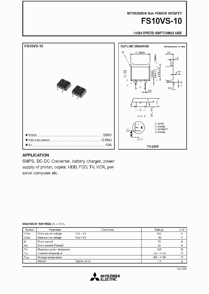 FS10VS-10_775856.PDF Datasheet