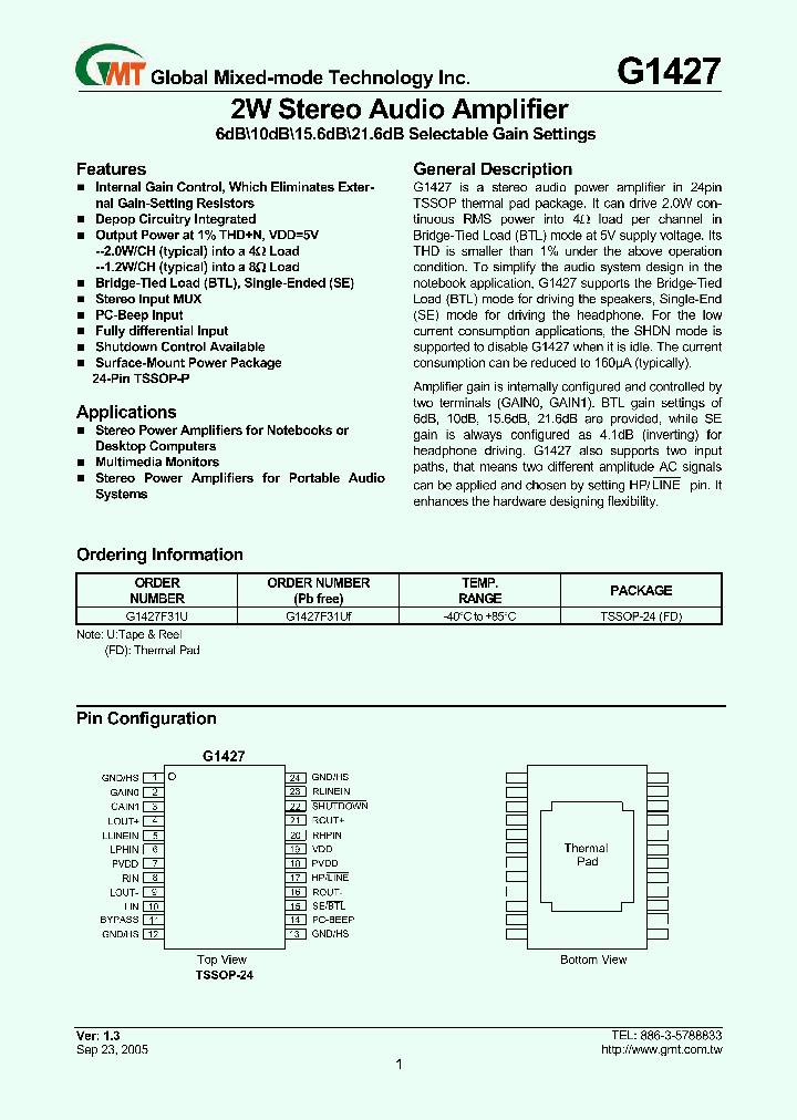 G1427_630053.PDF Datasheet