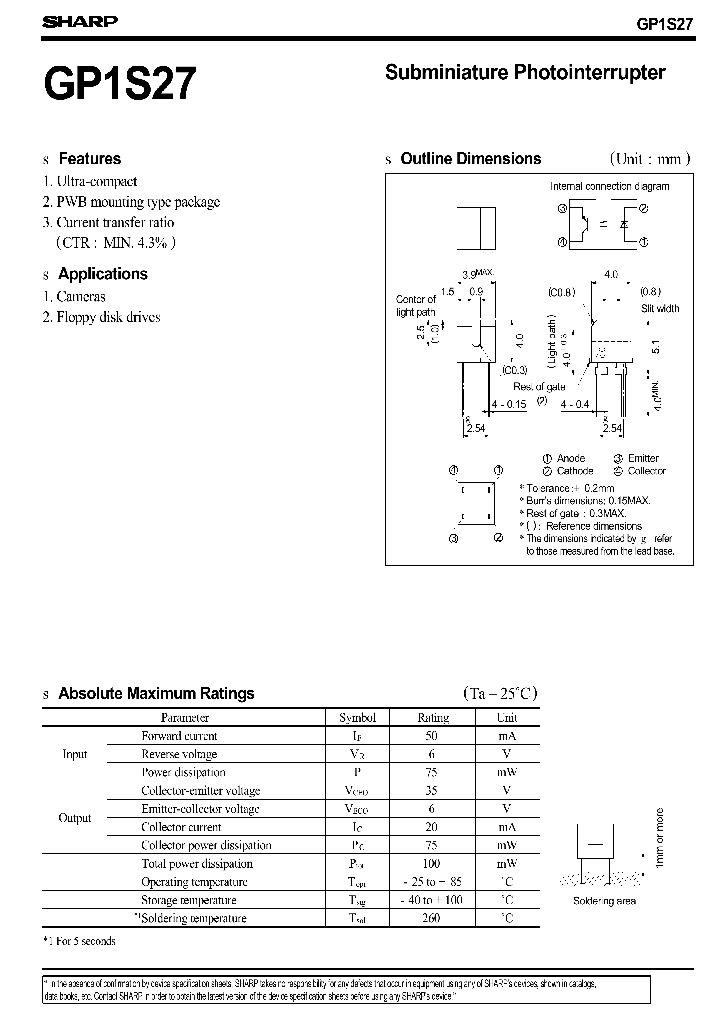 GP1S27_578423.PDF Datasheet