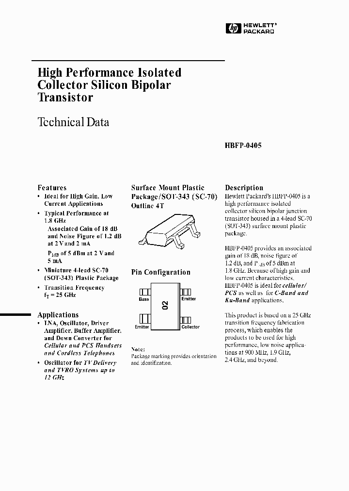 HBFP-0405-TR2_589864.PDF Datasheet