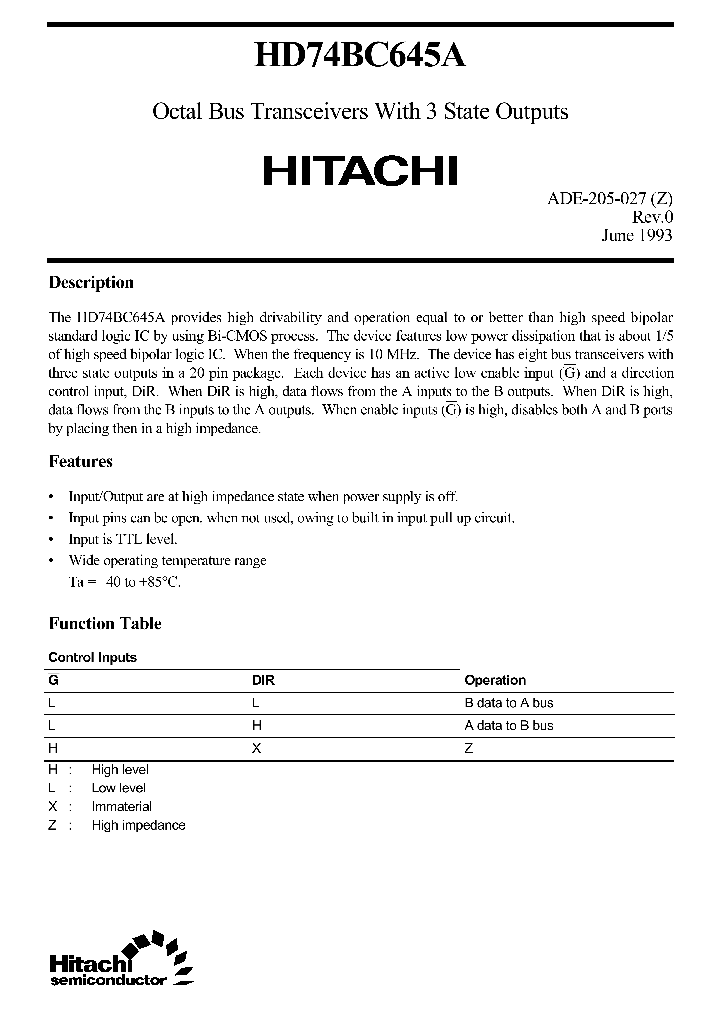 HD74BC645A_145894.PDF Datasheet