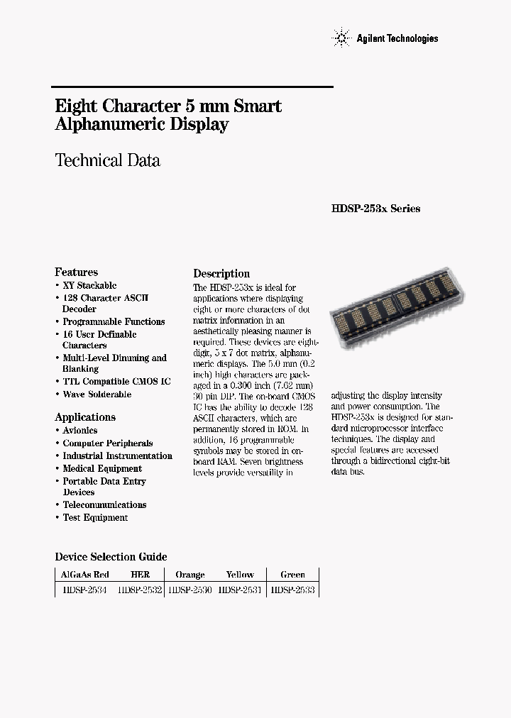 HDSP-2532_615660.PDF Datasheet