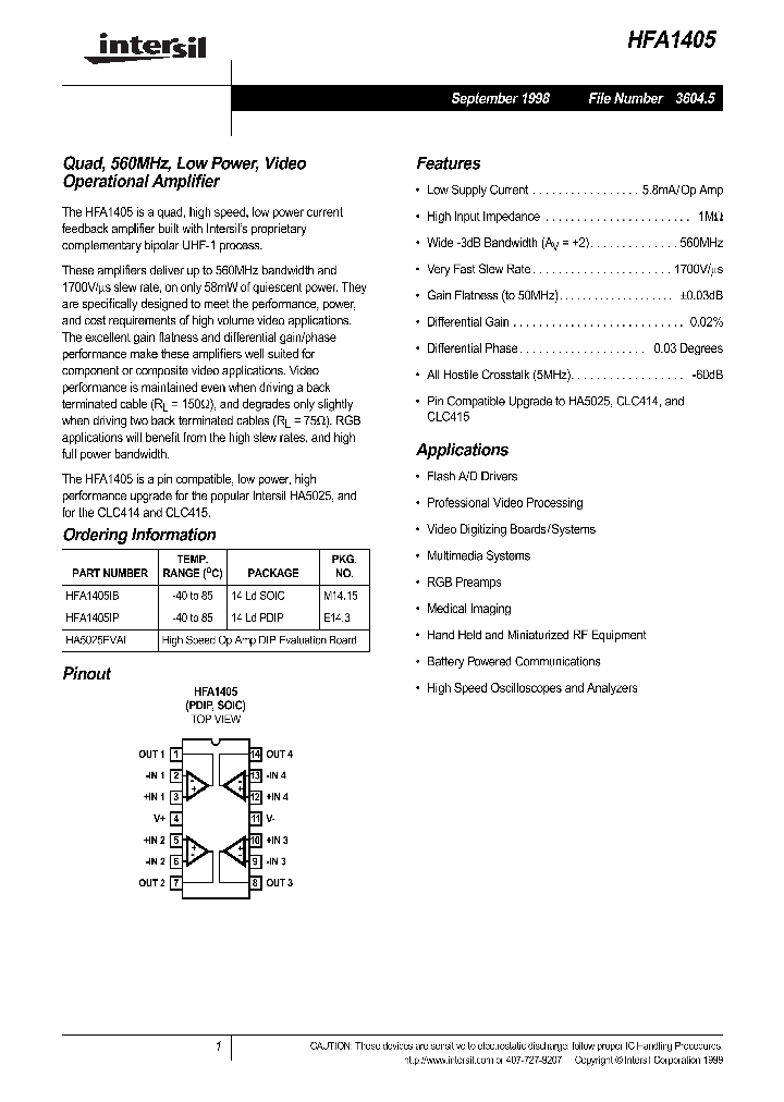 HFA1405_332324.PDF Datasheet
