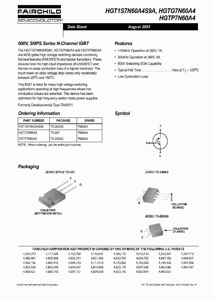 HGT1S7N60A4S9A_35729.PDF Datasheet