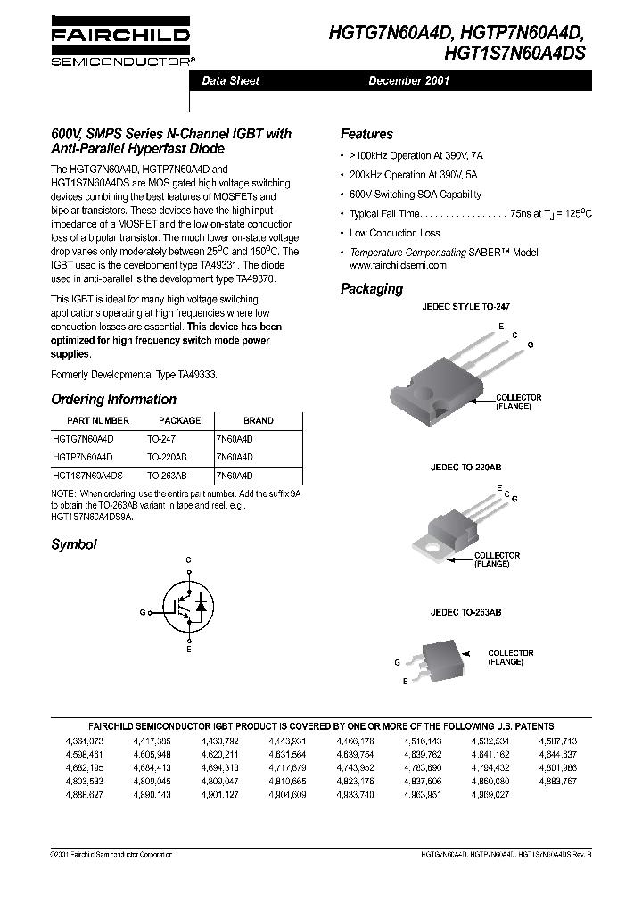 HGT1S7N60A4DS_35725.PDF Datasheet