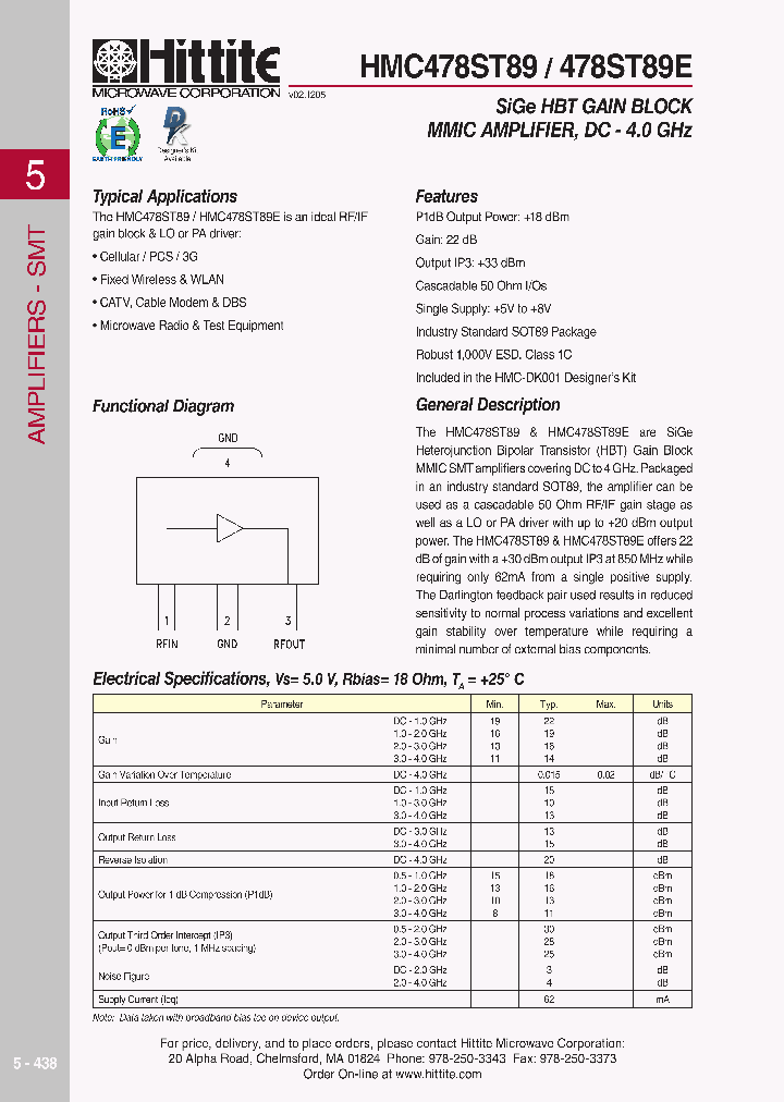 HMC478ST89E_577784.PDF Datasheet