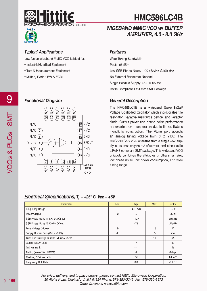 HMC586LC4B_615299.PDF Datasheet