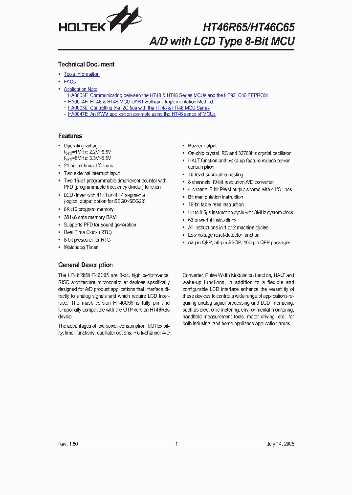 HT46R65_454974.PDF Datasheet