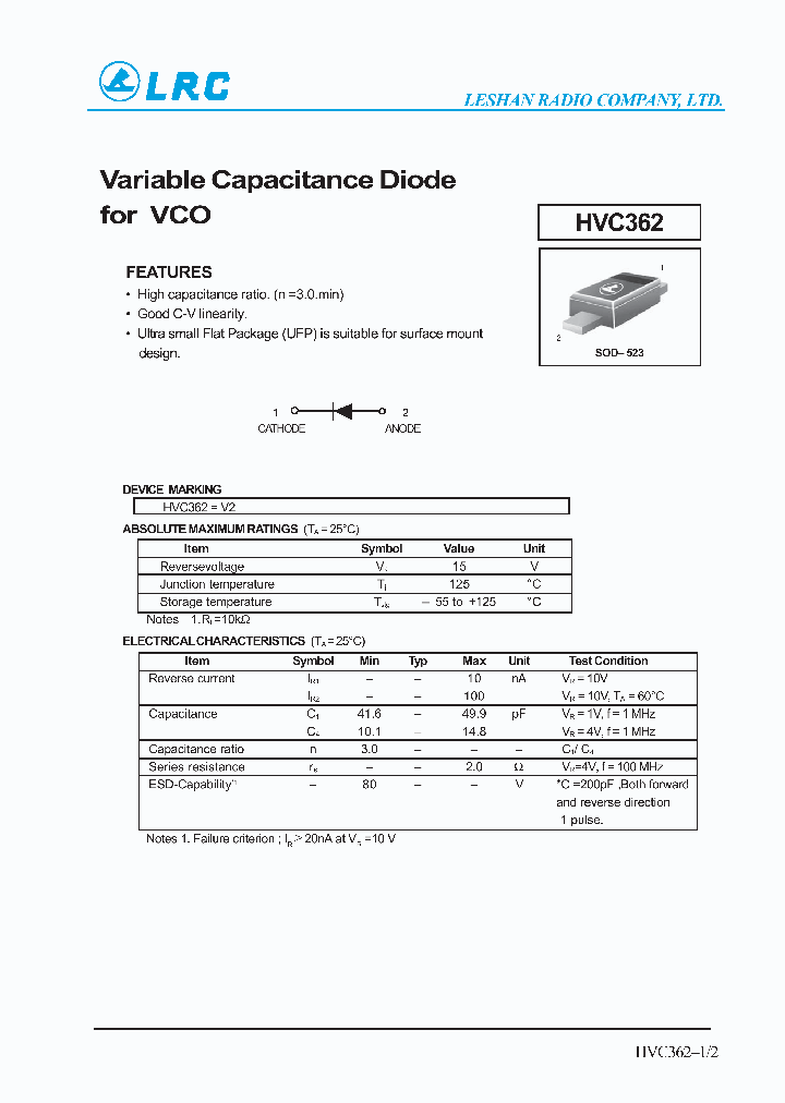 HVC362_649715.PDF Datasheet