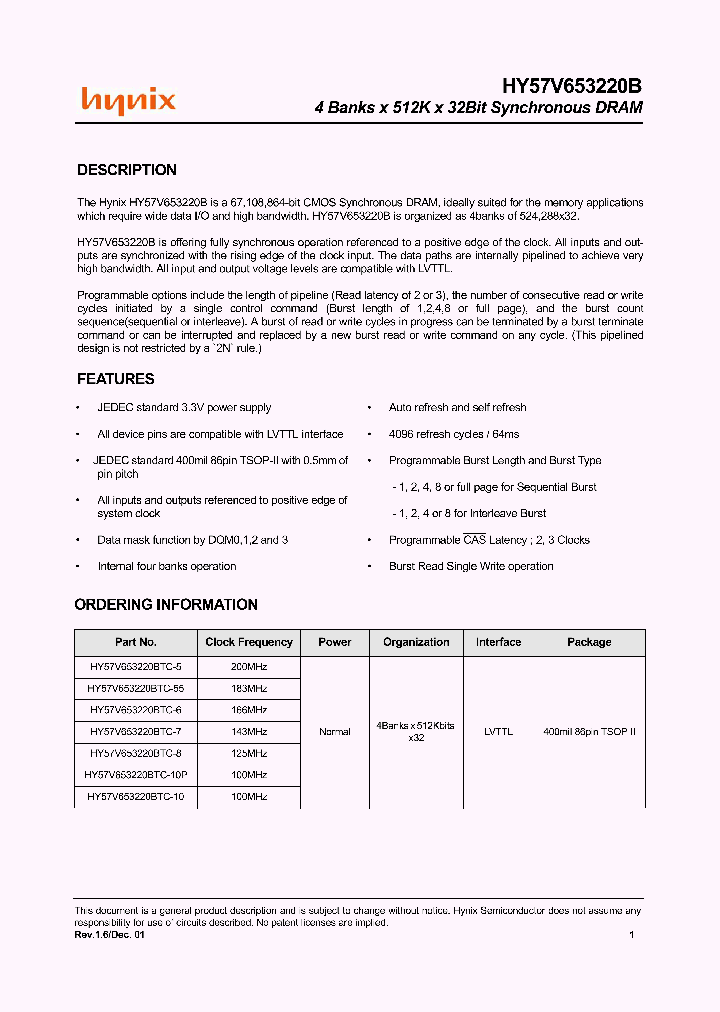 HY57V653220BTC-6_71075.PDF Datasheet