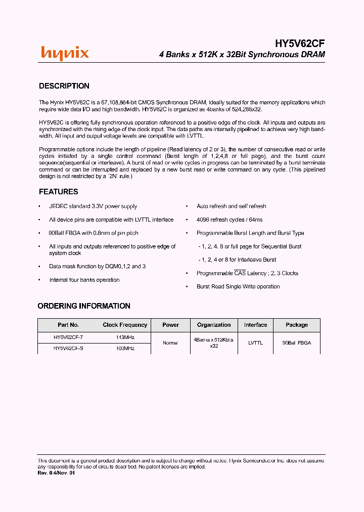 HY5V62CF-S_583951.PDF Datasheet
