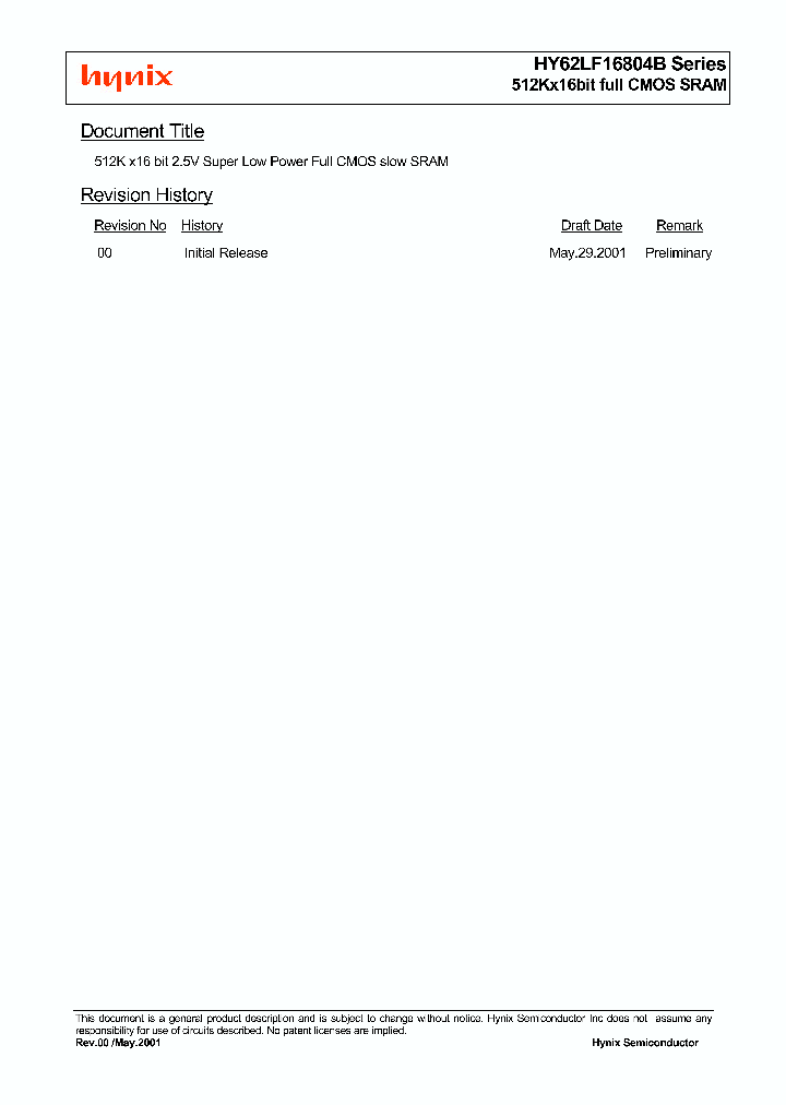 HY62LF16804B-C_683153.PDF Datasheet