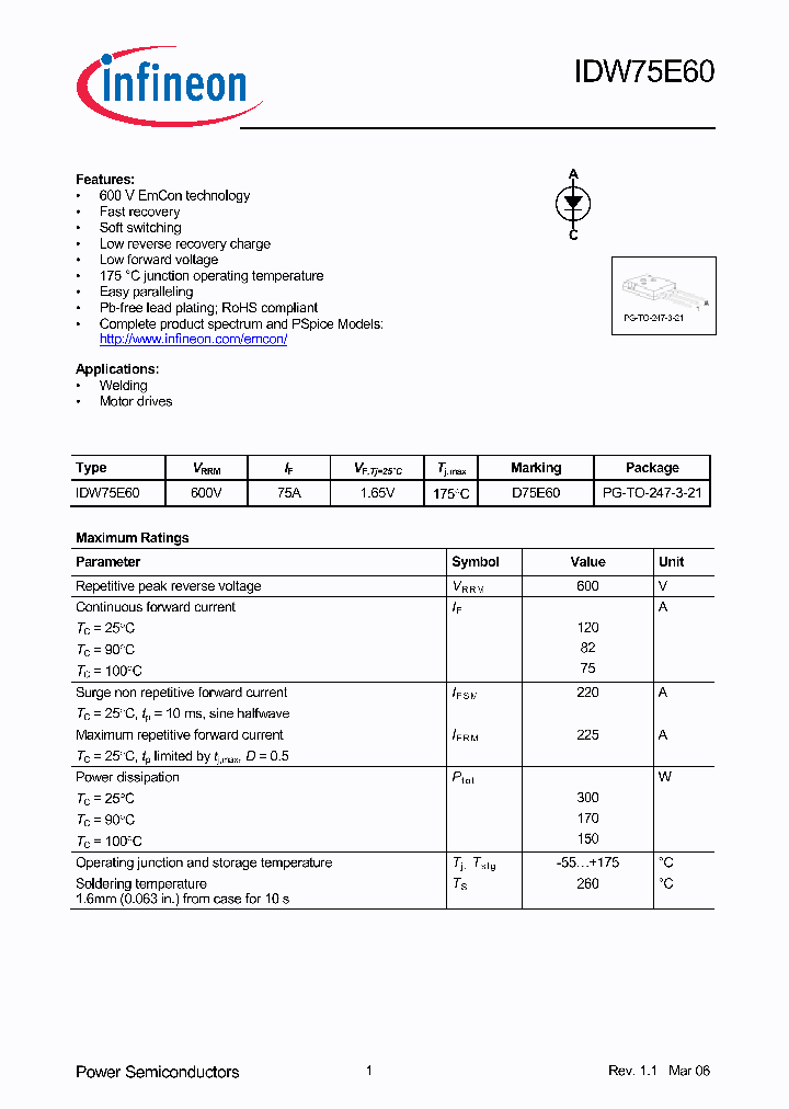 IDW75E60_655453.PDF Datasheet