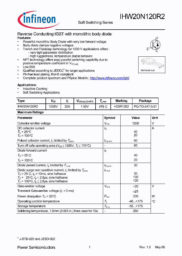 IHW20N120R2_602234.PDF Datasheet