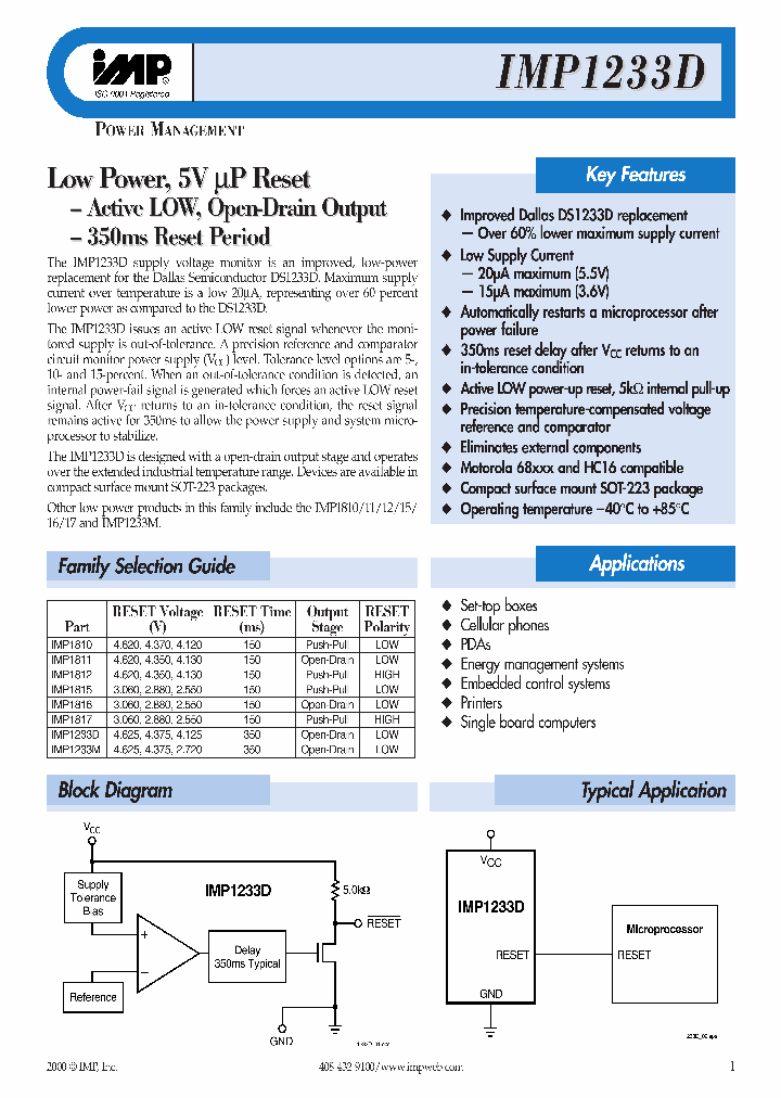 IMP1233D_11981.PDF Datasheet