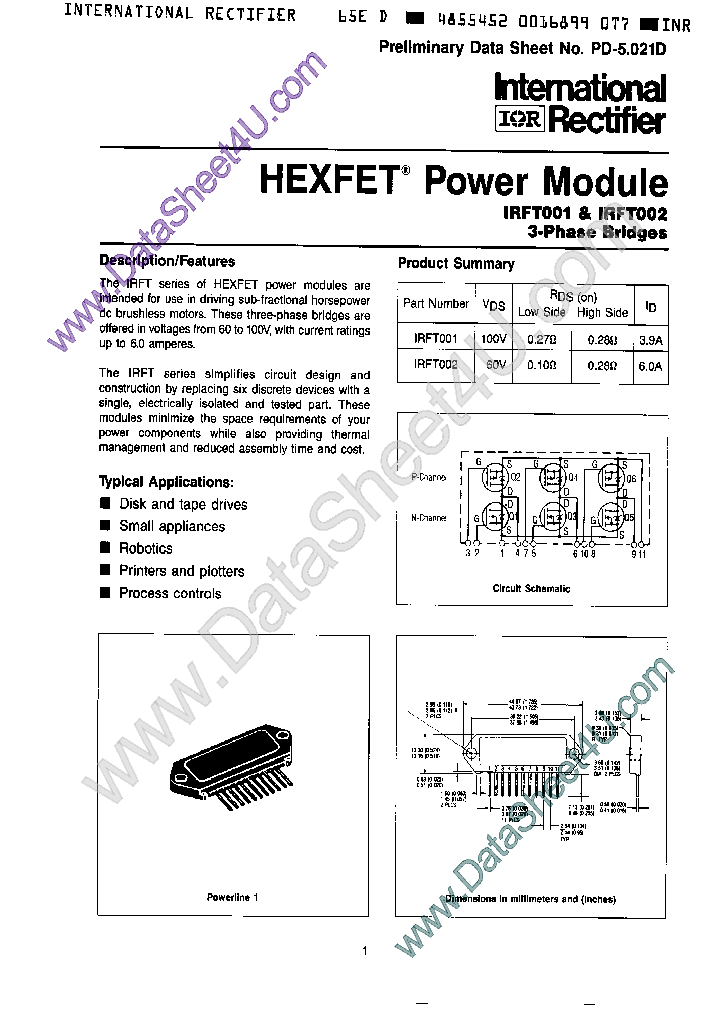 IRFT001_773362.PDF Datasheet