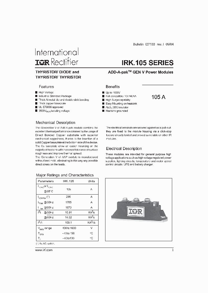 IRKT105_567734.PDF Datasheet