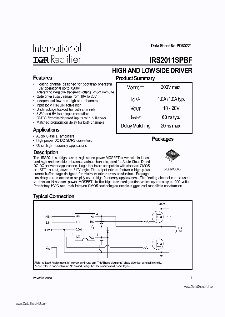 IRS2011SPBF_714412.PDF Datasheet