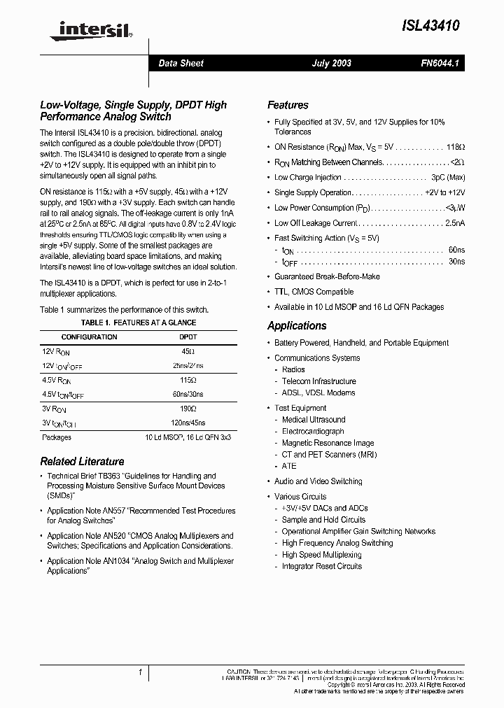 ISL43410IR_591244.PDF Datasheet
