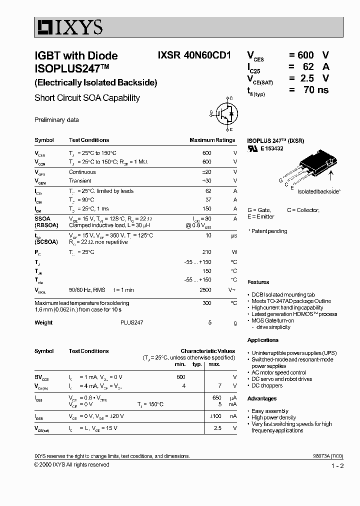 IXSR40N60CD1_655532.PDF Datasheet