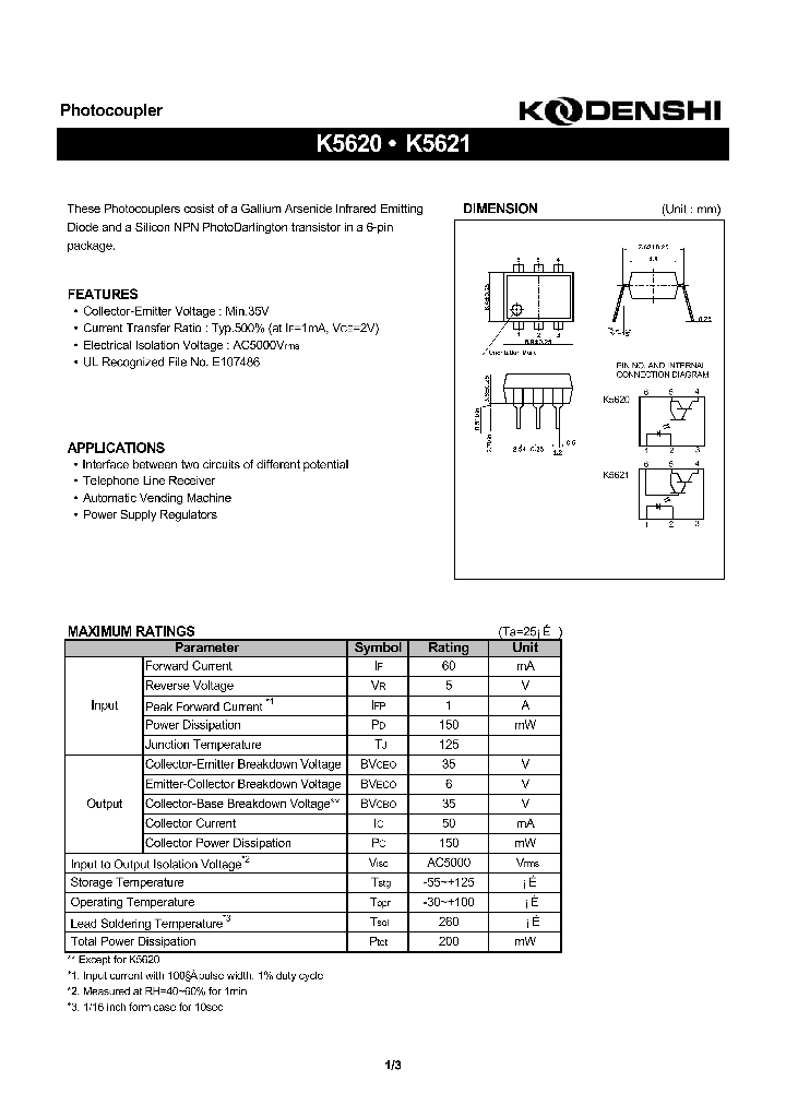 K5620_764653.PDF Datasheet