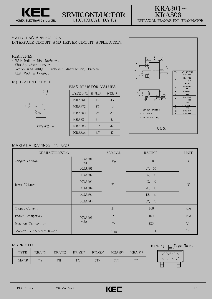 KRA306_565304.PDF Datasheet