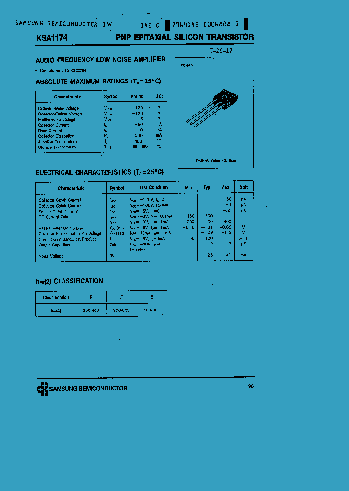 KSA1174_739985.PDF Datasheet