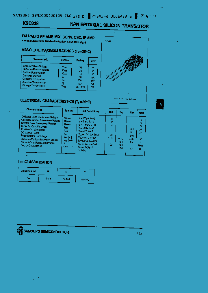 KSC838_739957.PDF Datasheet