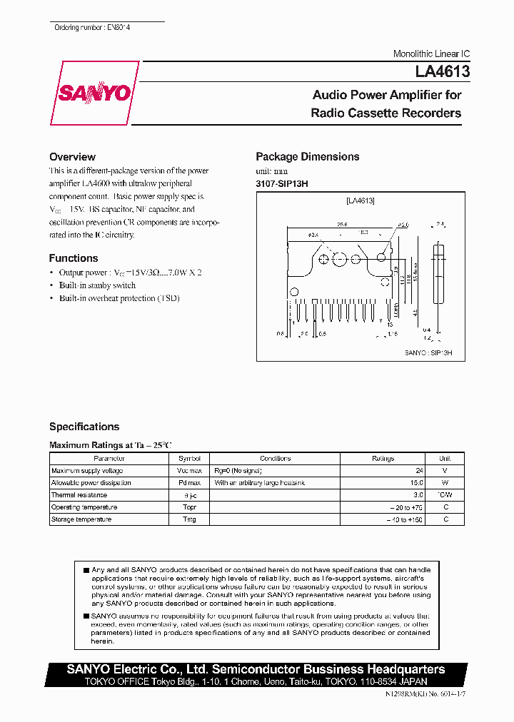 LA4613_596357.PDF Datasheet